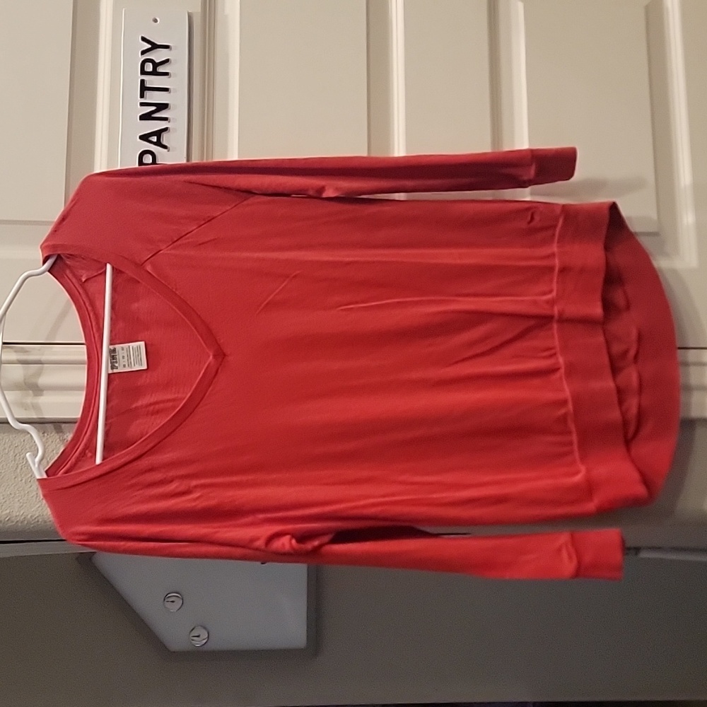 Women's XS Pink Long Sleeve Top